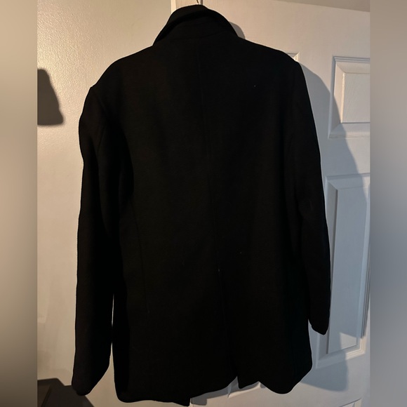 Guess Jet Black Trench Jacket Men - Picture 5 of 6
